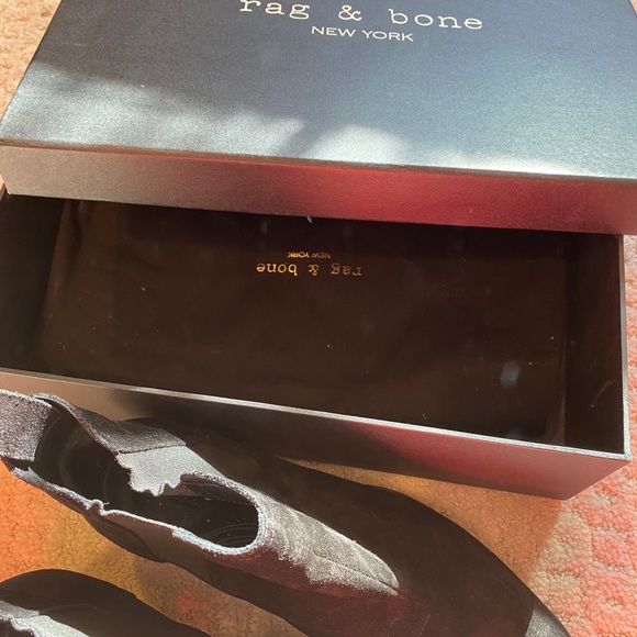 Rag & Bone black suede Walker booties - Picture 6 of 11